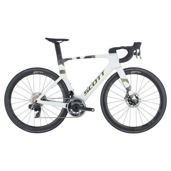 Bicicleta SCOTT Foil RC Team Ice Grey/Progressive Grey 2025