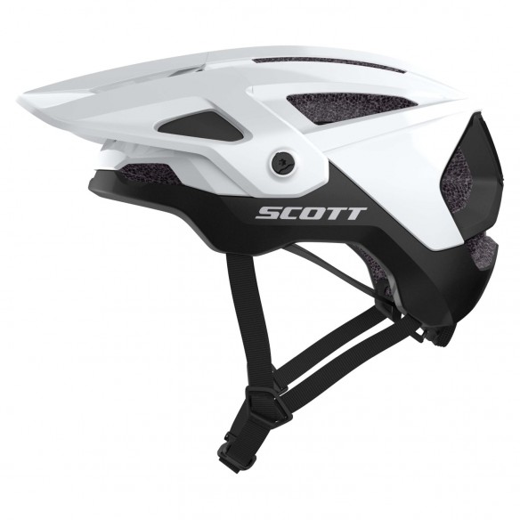 Casco SCOTT Stego Plus White Glossy/Black
