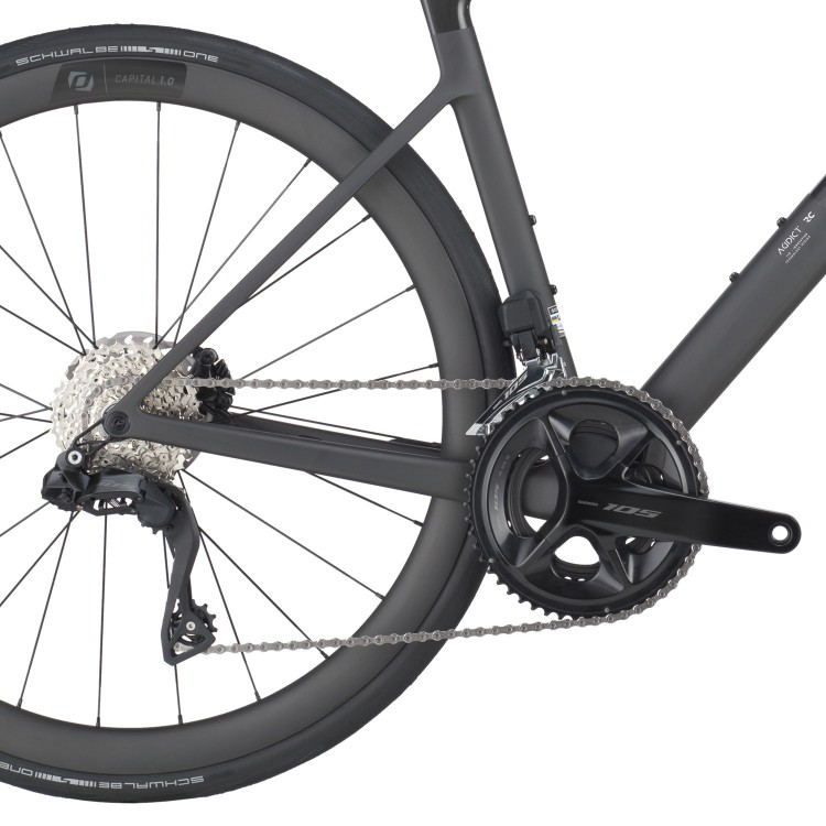 Bicicleta SCOTT Addict RC 30 Carbon Black 2025