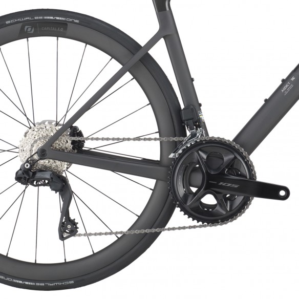 Bicicleta SCOTT Addict RC 30 Carbon Black 2025