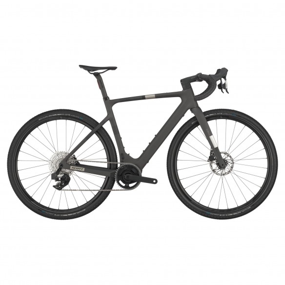 Bicicleta SCOTT Solace Gravel eRide 30 Carbon Black 2025