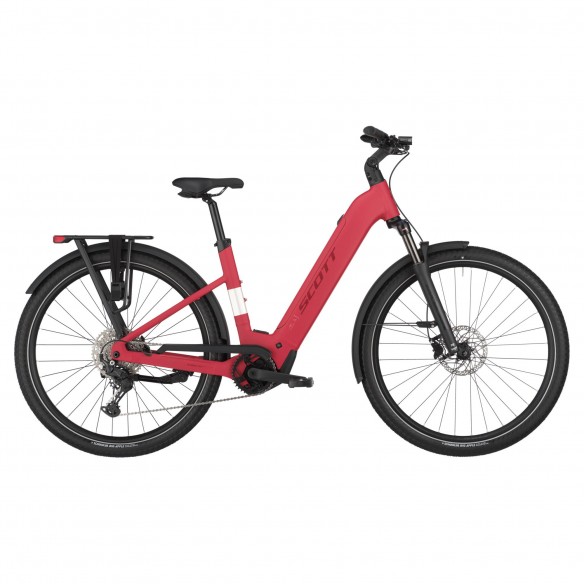 Bicicleta SCOTT Sub 30 Wave Raspberry Red 2025