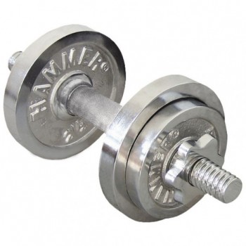 Mancuerna cromada 10 kg Hammer