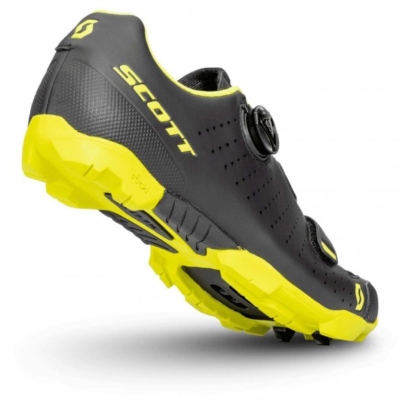 Zapatillas SCOTT MTB Comp Boa Matt Black/Sulphur Yellow