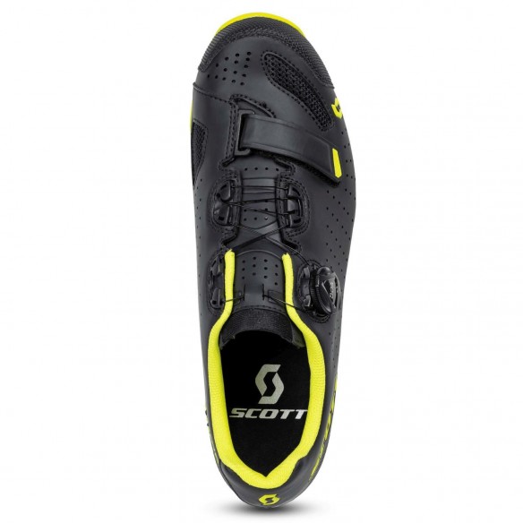 Zapatillas SCOTT MTB Comp Boa Matt Black/Sulphur Yellow