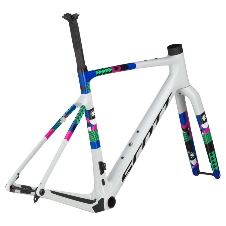 Set cuadro ADDICT GRAVEL RC HMX BELUGA GREY Scott