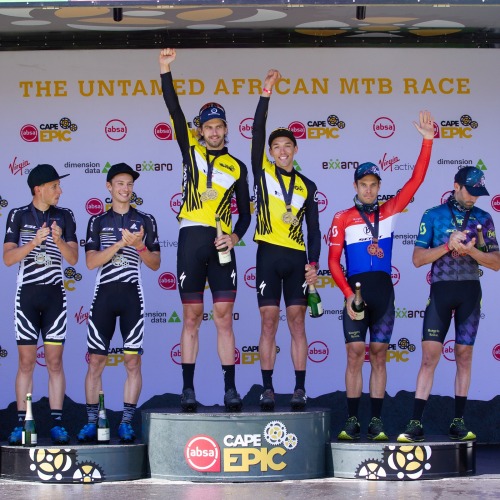 El BUFF SCOTT MTB Team, tercero en la Cape Epic