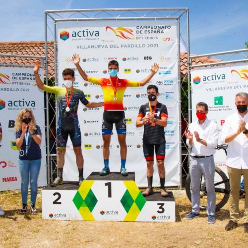 Merecido segundo puesto en el Campeonato de España de eMTB